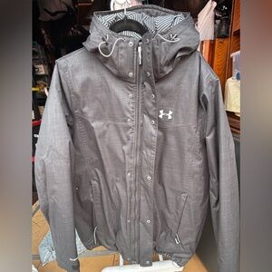 Under Armour Charcoal Hooded Jacket